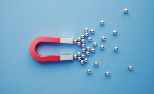 Magnet attracting leads