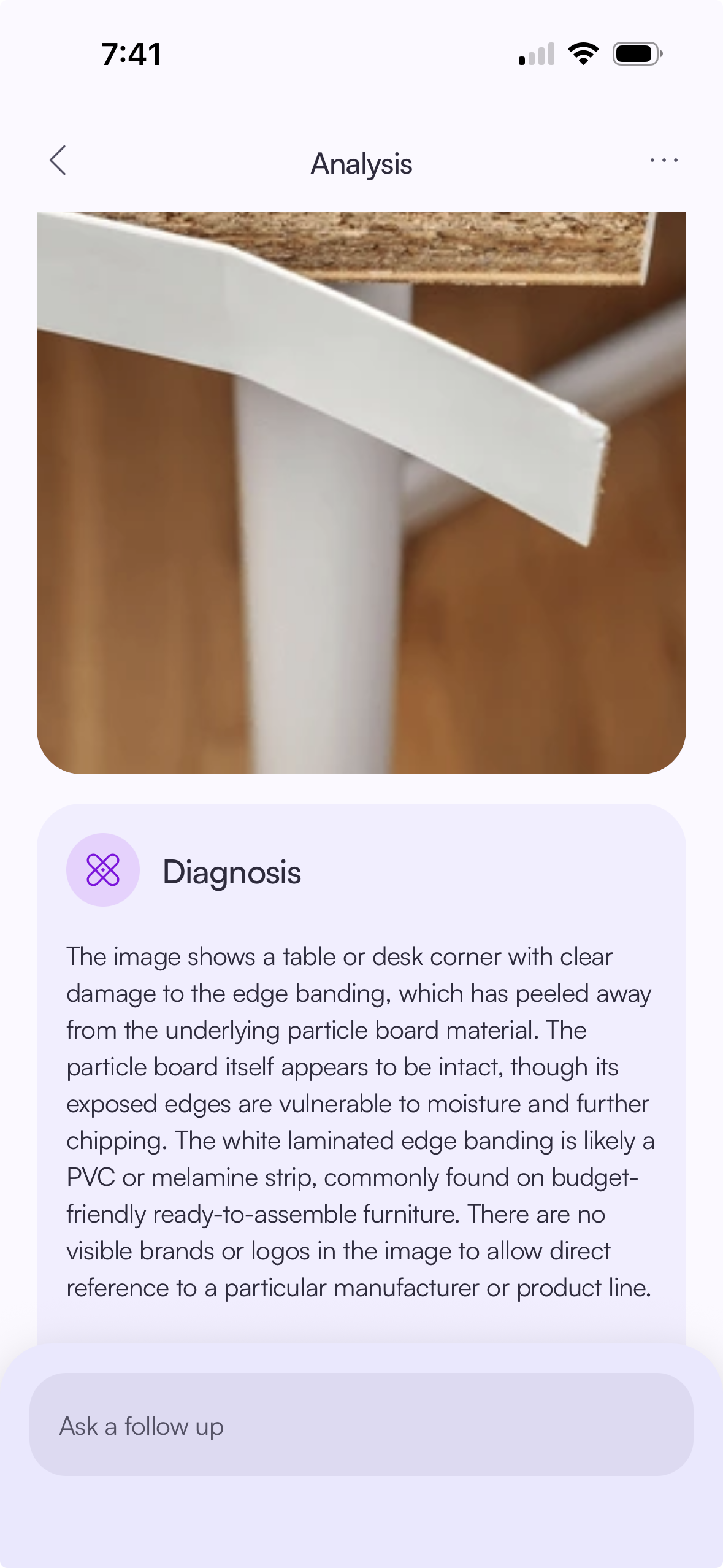 Scan – FinderlyFix app screenshot