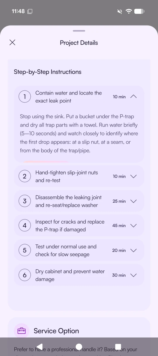 Fix – FinderlyFix app screenshot